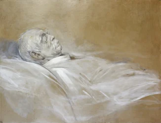 Fürst Otto von Bismarck auf dem Totenbett, 1898